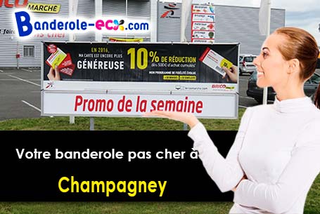 Fabrication sur mesure de votre banderole publicitaire à Champagney (Haute-Saône/70290)