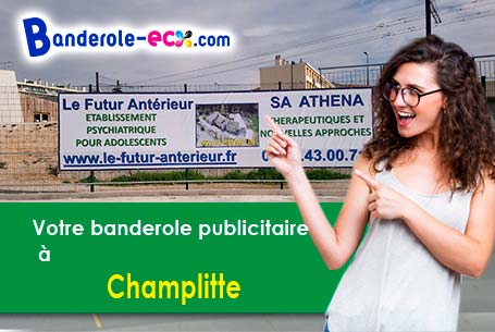 Fabrication sur mesure de votre banderole publicitaire à Champlitte (Haute-Saône/70600)