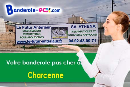 Fabrication sur mesure de votre banderole pas cher à Charcenne (Haute-Saône/70700)