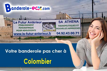Réalisation sur mesure de votre banderole pas cher à Colombier (Haute-Saône/70000)