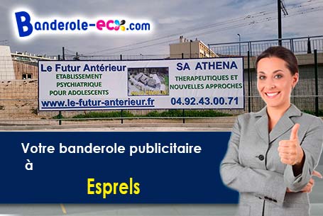 Fabrication sur mesure de votre banderole publicitaire à Esprels (Haute-Saône/70110)