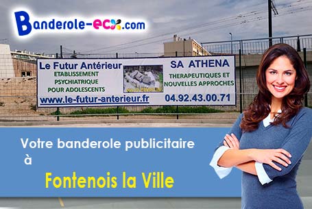 Réalisation sur mesure de votre banderole publicitaire à Fontenois-la-Ville (Haute-Saône/70210)