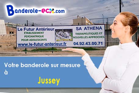 Fabrication sur mesure de votre banderole personnalisée à Jussey (Haute-Saône/70500)