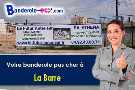 Réalisation sur mesure de votre banderole publicitaire à La Barre (Haute-Saône/70190)