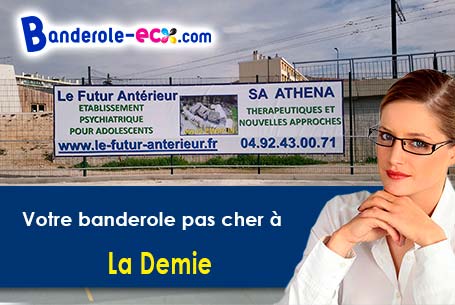 Fabrication sur mesure de votre banderole publicitaire à La Demie (Haute-Saône/70000)