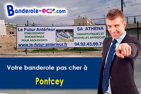 Réalisation sur mesure de votre banderole personnalisée à Pontcey (Haute-Saône/70360)