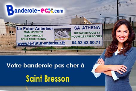 Fabrication sur mesure de votre banderole personnalisée à Saint-Bresson (Haute-Saône/70280)