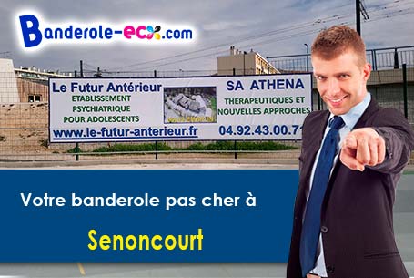 Réalisation sur mesure de votre banderole publicitaire à Senoncourt (Haute-Saône/70160)
