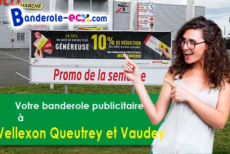 Fabrication sur mesure de votre banderole personnalisée à Vellexon-Queutrey-et-Vaudey (Haute-Saône/7