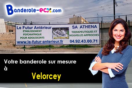 Fabrication sur mesure de votre banderole publicitaire à Velorcey (Haute-Saône/70300)