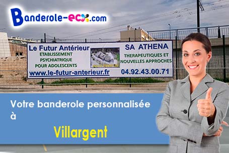 Réalisation sur mesure de votre banderole personnalisée à Villargent (Haute-Saône/70110)