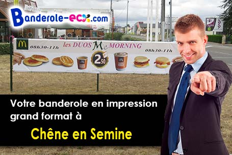 Impression grand format de votre banderole publicitaire à Chêne-en-Semine (Haute-Savoie/74270)