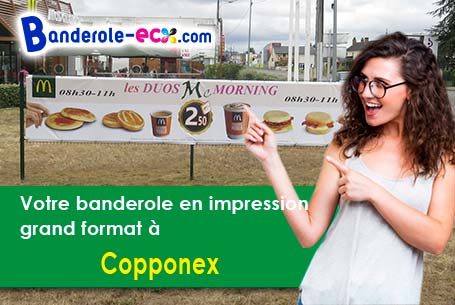 Impression grand format de votre banderole personnalisée à Copponex (Haute-Savoie/74350)