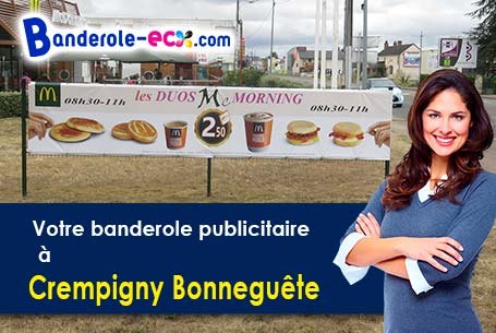 Impression grand format de votre banderole personnalisée à Crempigny-Bonneguête (Haute-Savoie/74150)