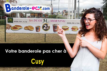 Impression grand format de votre banderole publicitaire à Cusy (Haute-Savoie/74540)