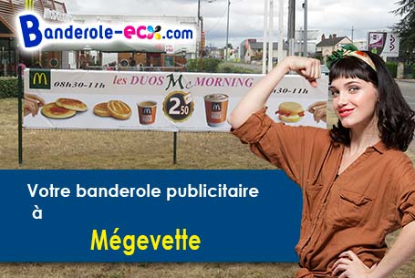 Impression grand format de votre banderole personnalisée à Mégevette (Haute-Savoie/74490)