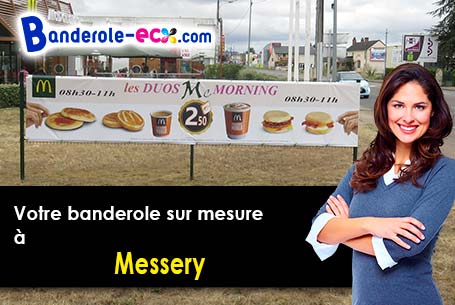 Impression grand format de votre banderole publicitaire à Messery (Haute-Savoie/74140)