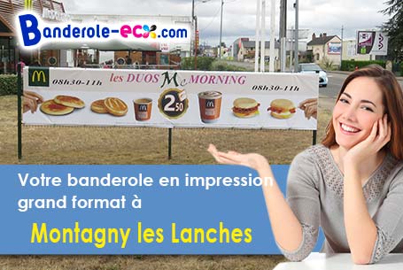 Impression grand format de votre banderole publicitaire à Montagny-les-Lanches (Haute-Savoie/74600)