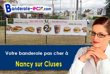 Impression grand format de votre banderole publicitaire à Nancy-sur-Cluses (Haute-Savoie/74300)