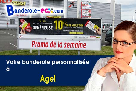 Livraison à Agel (Hérault/34210) de votre banderole pas cher