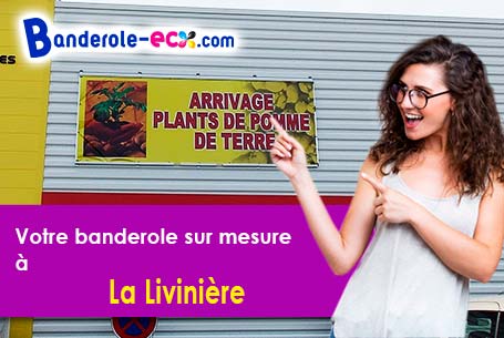A La Livinière (Hérault/34210) livraison de votre banderole publicitaire
