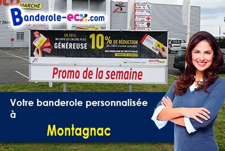 A Montagnac (Hérault/34530) livraison de votre banderole publicitaire