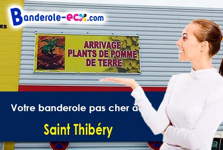 Livraison à Saint-Thibéry (Hérault/34630) de votre banderole pas cher