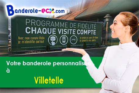 Livraison de votre banderole personnalisée à Villetelle (Hérault/34400)