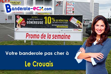 Livraison de votre banderole personnalisée à Le Crouais (Ile-et-Vilaine/35290)
