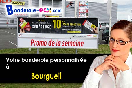 Livraison de votre banderole personnalisée à Bourgueil (Indre-et-Loire/37140)