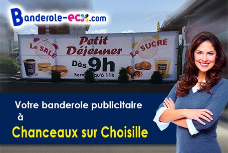 A Chanceaux-sur-Choisille (Indre-et-Loire/37390) livraison de votre banderole publicitaire