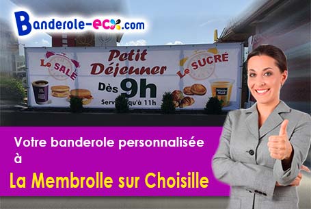 A La Membrolle-sur-Choisille (Indre-et-Loire/37390) livraison de votre banderole publicitaire
