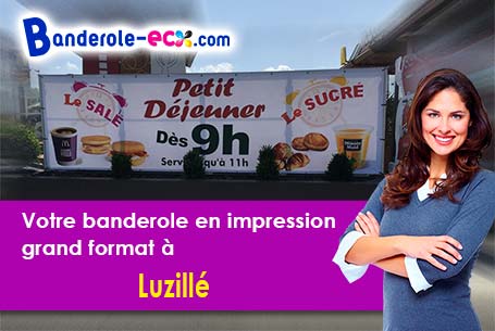 A Luzillé (Indre-et-Loire/37150) livraison de votre banderole publicitaire