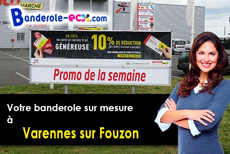 A Varennes-sur-Fouzon (Indre/36210) livraison de votre banderole publicitaire