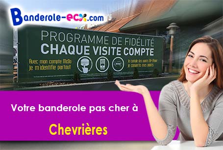Banderole publicitaire pour vos événements à Chevrières (Isère/38160)