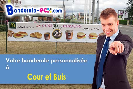 Impression de votre banderole pas cher à Cour-et-Buis (Isère/38122)