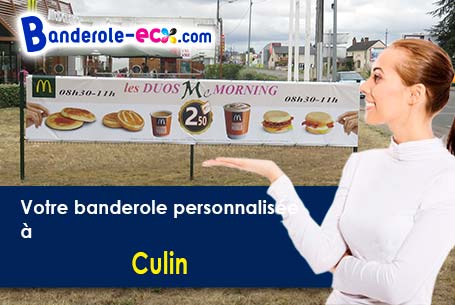 Impression de votre banderole publicitaire à Culin (Isère/38300)