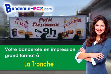 Banderole pas cher fabriqué sur mesure à La Tronche (Isère/38700)