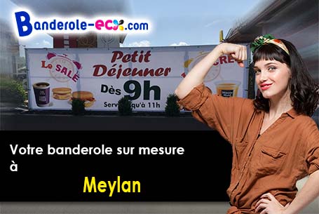 A Meylan (Isère/38240) livraison de votre banderole publicitaire