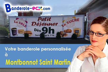 A Montbonnot-Saint-Martin (Isère/38330) livraison de votre banderole publicitaire