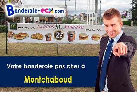 Banderole personnalisée pour vos événements à Montchaboud (Isère/38220)
