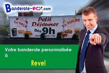 Impression de votre banderole publicitaire à Revel (Isère/38420)