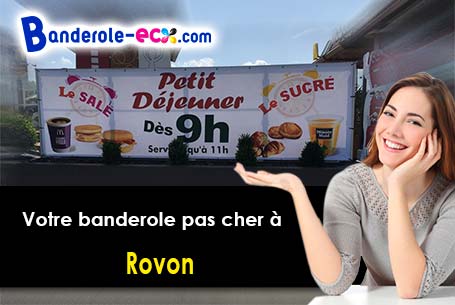 A Rovon (Isère/38470) livraison de votre banderole publicitaire