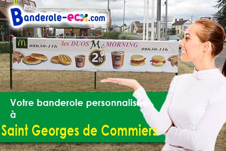Impression de votre banderole personnalisée à Saint-Georges-de-Commiers (Isère/38450)