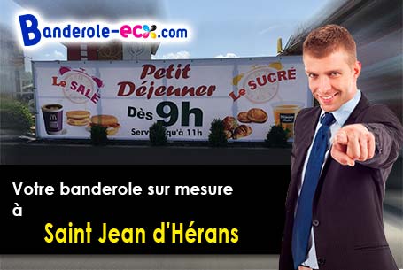 Livraison à Saint-Jean-d'Hérans (Isère/38710) de votre banderole pas cher