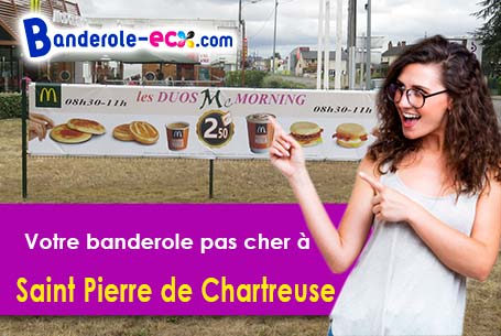 Banderole personnalisée pour vos événements à Saint-Pierre-de-Chartreuse (Isère/38380)