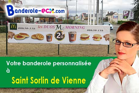 Impression de votre banderole publicitaire à Saint-Sorlin-de-Vienne (Isère/38200)