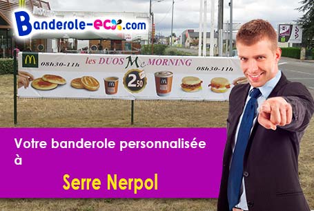 Impression de votre banderole pas cher à Serre-Nerpol (Isère/38470)