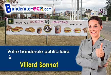 A Villard-Bonnot (Isère/38190) impression de votre banderole publicitaire