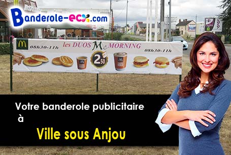 A Ville-sous-Anjou (Isère/38150) impression de votre banderole pas cher